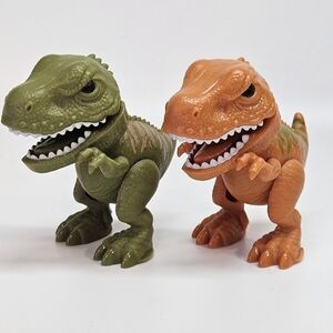 Terra Battat Dinosaur Bumper Cars Replacement Figures Set